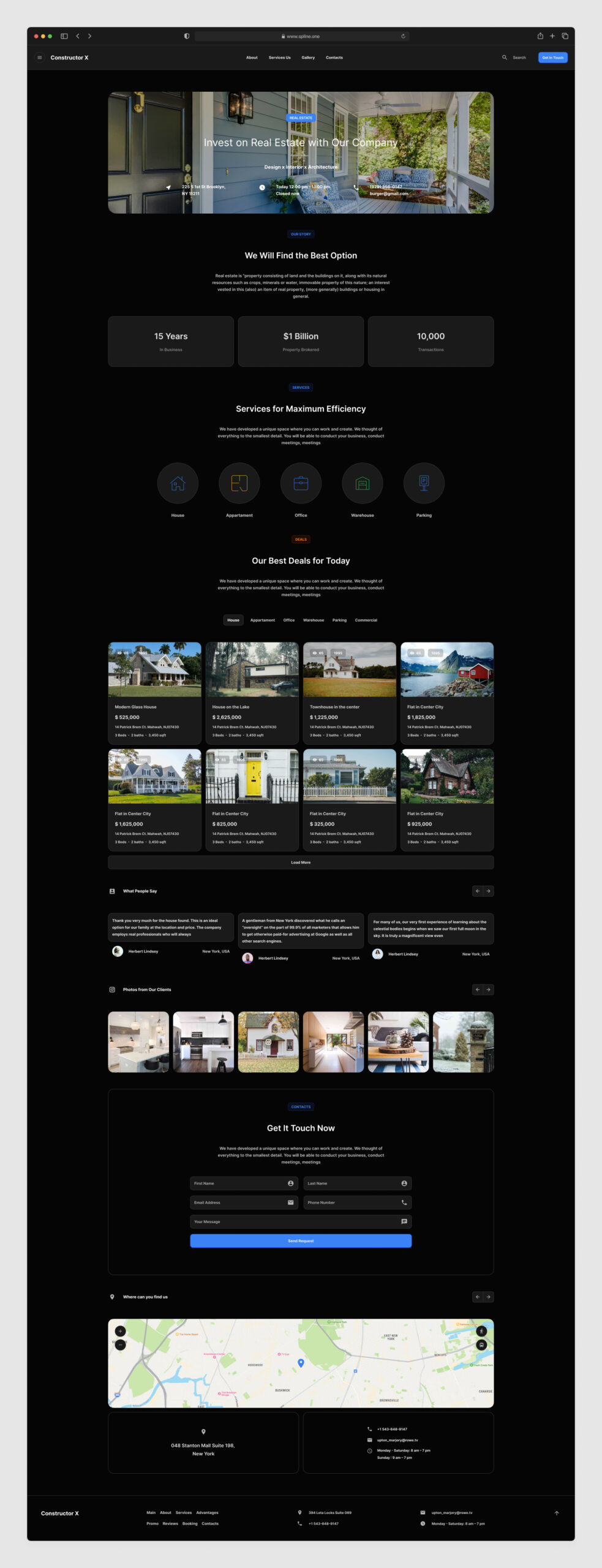 Real Estate Design Template For Figma