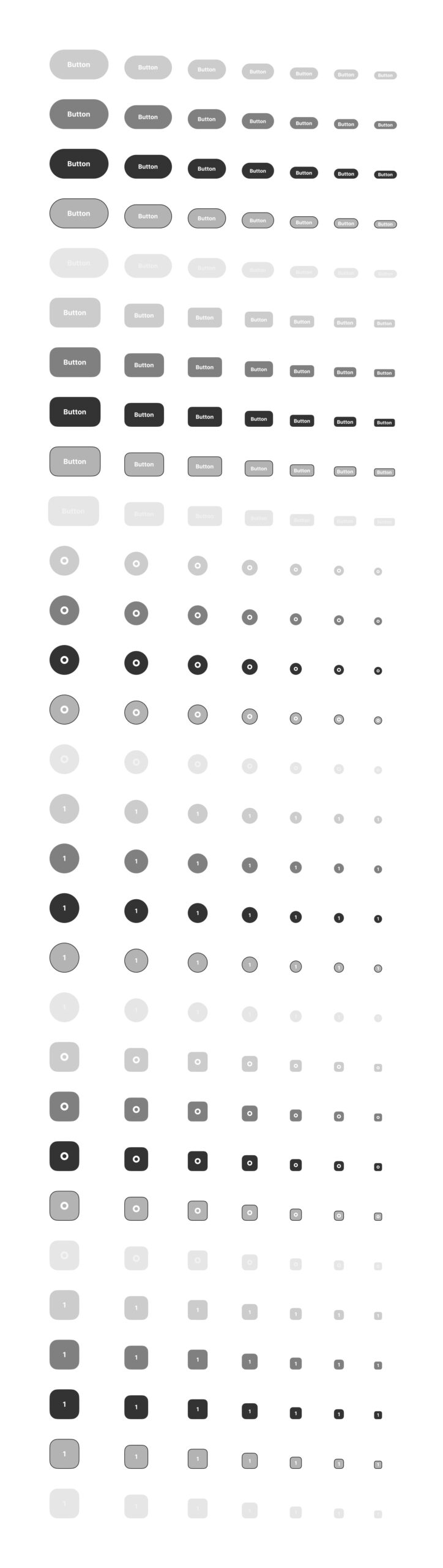 Buttons Components for Figma