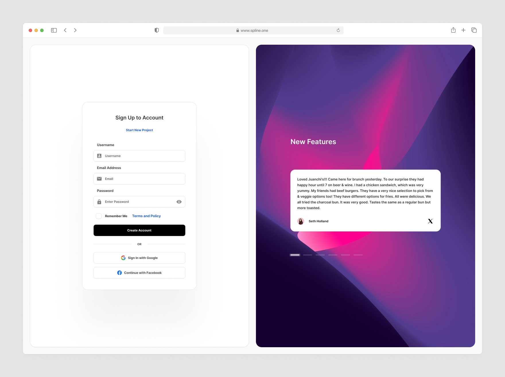 Sing In, Sing Out Screens for Figma