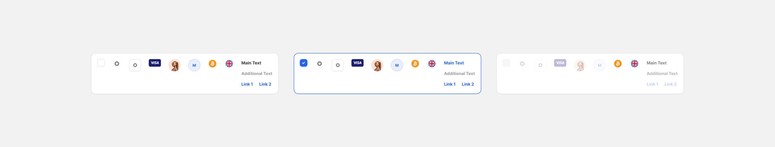 Checkbox Components for Figma