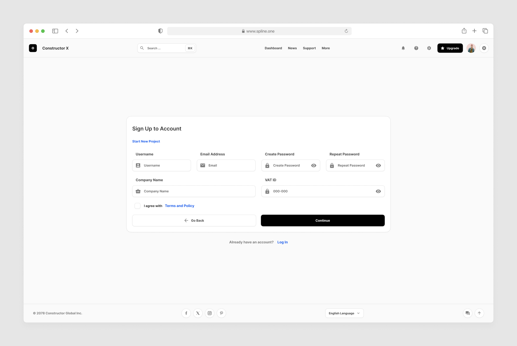 Sing In, Sing Out Screens for Figma
