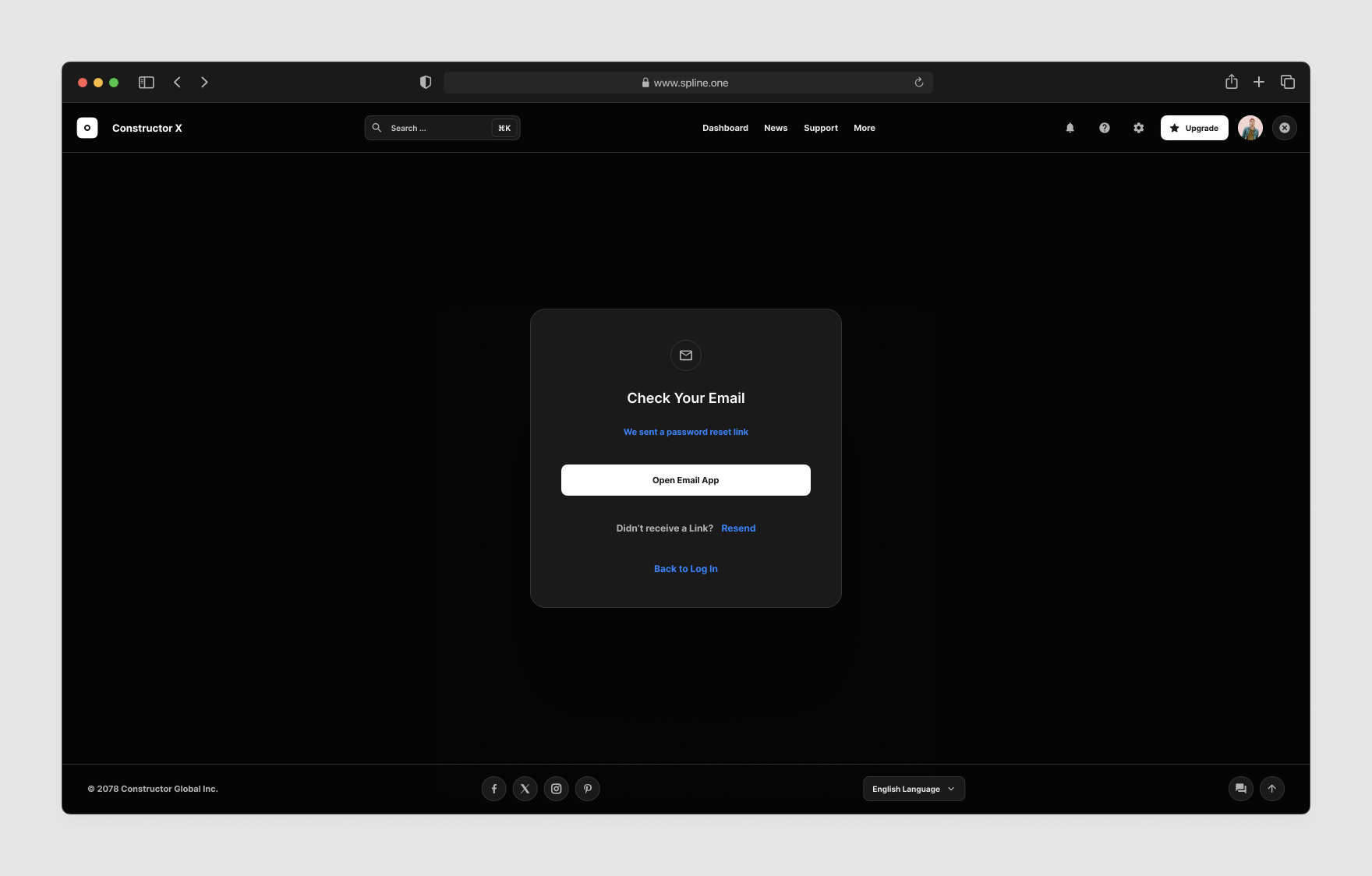 Sing In, Sing Out Screens for Figma Dark Theme