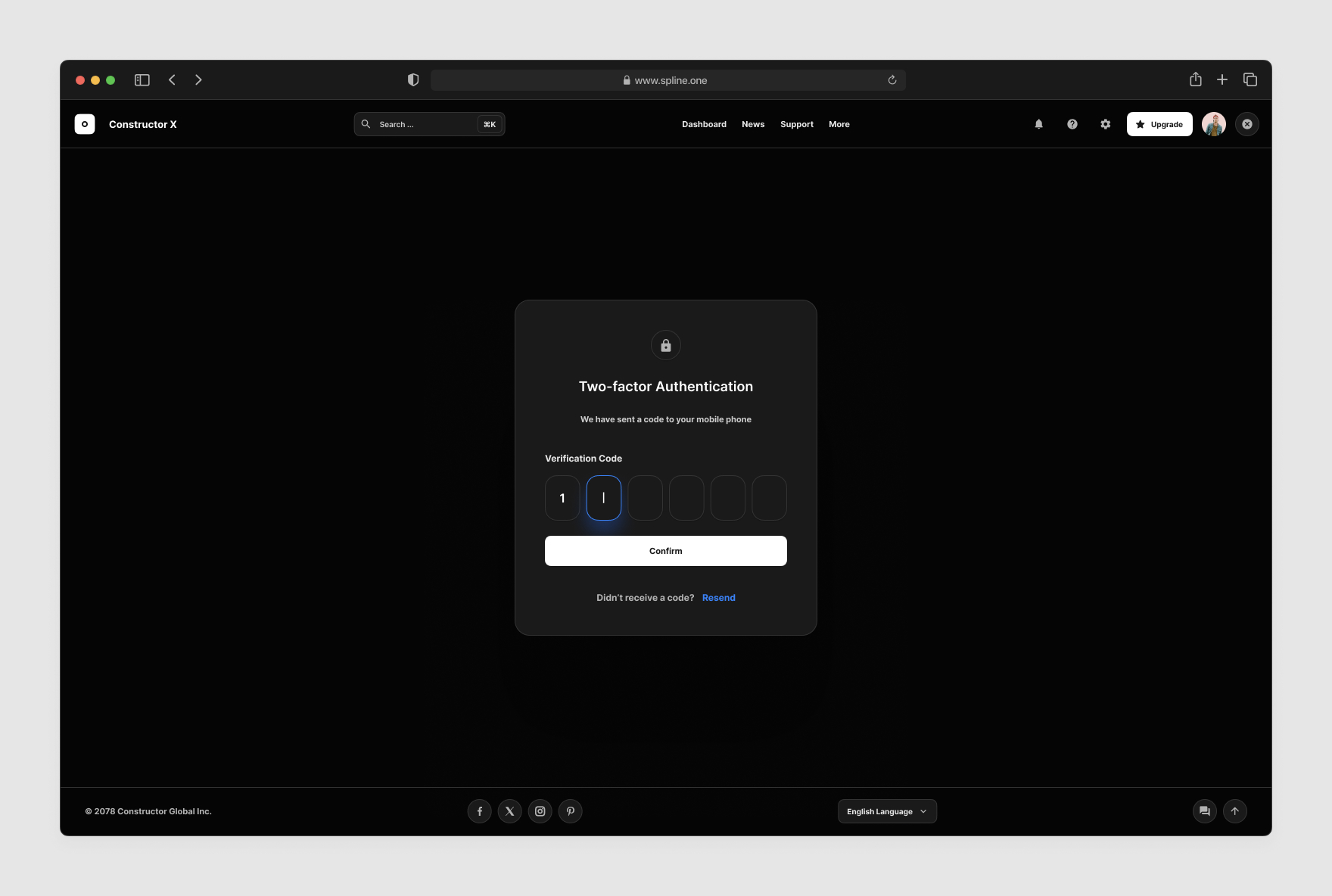 Sing In, Sing Out Screens for Figma Dark Theme
