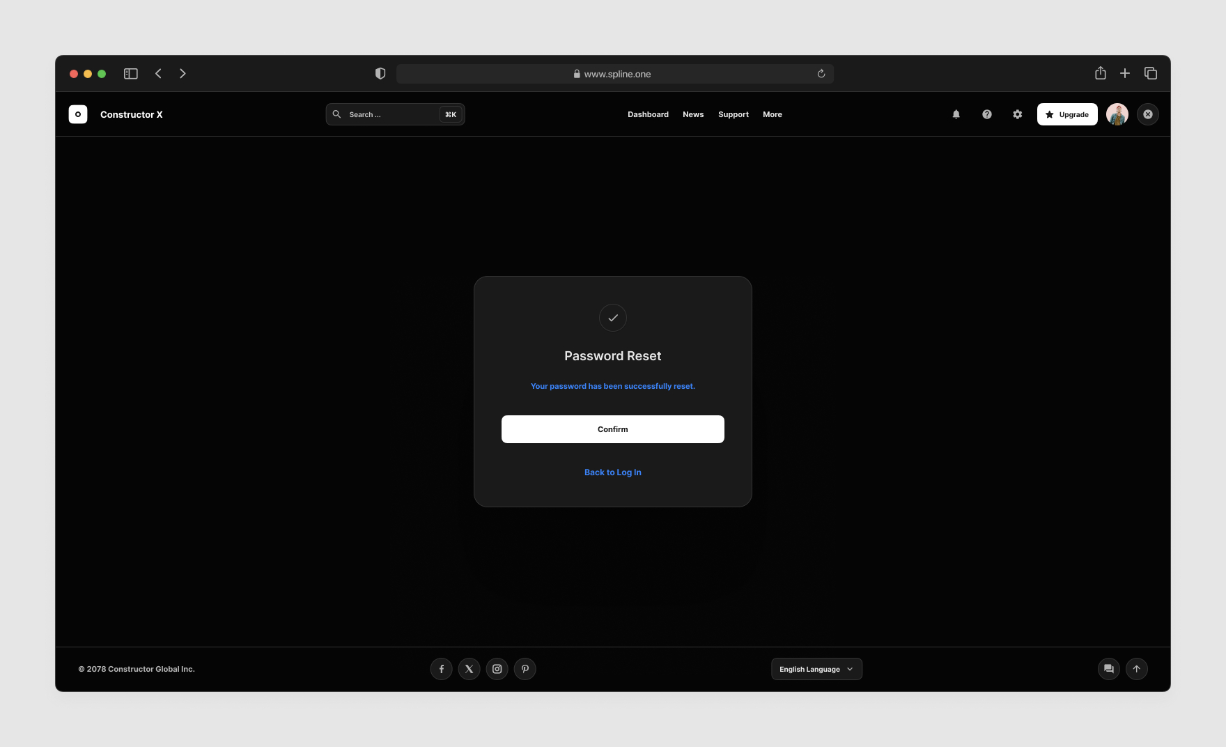 Sing In, Sing Out Screens for Figma Dark Theme