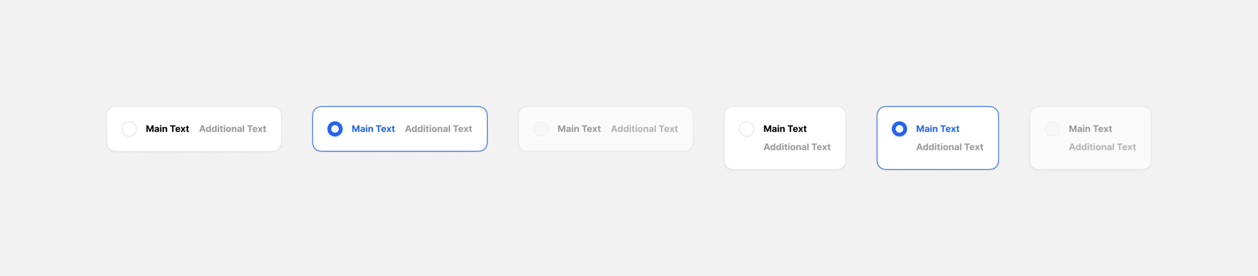 Radio Components for Figma