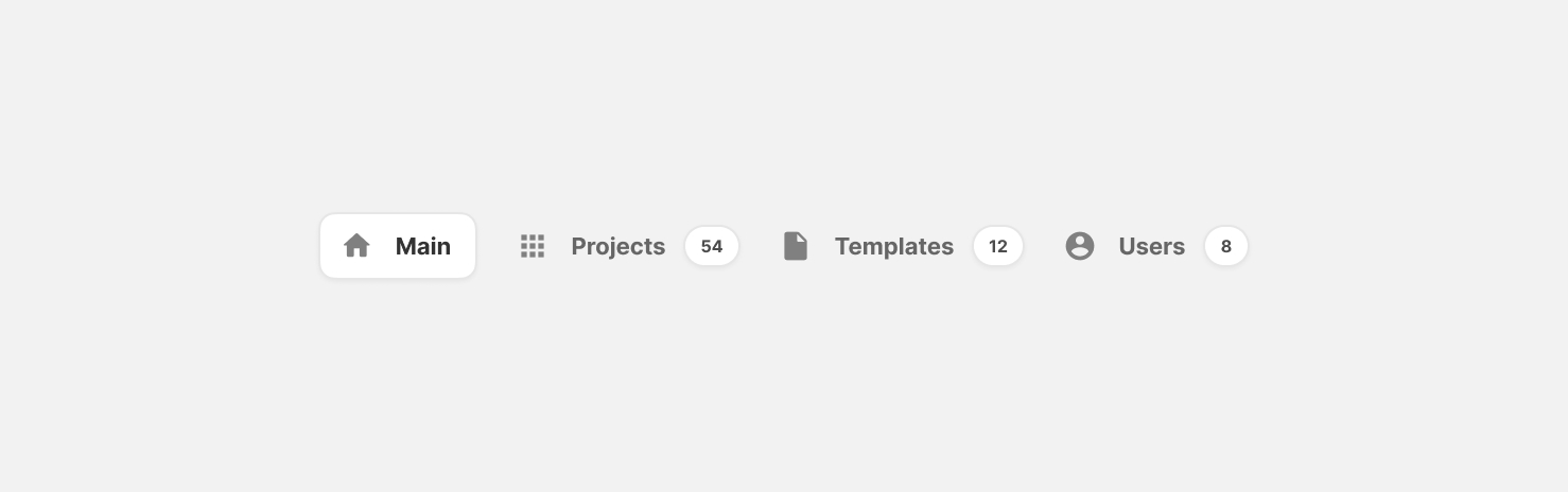 Tabs Components for Figma