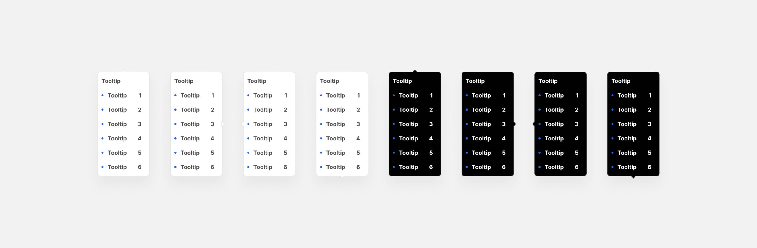 Tooltip Components for Figma