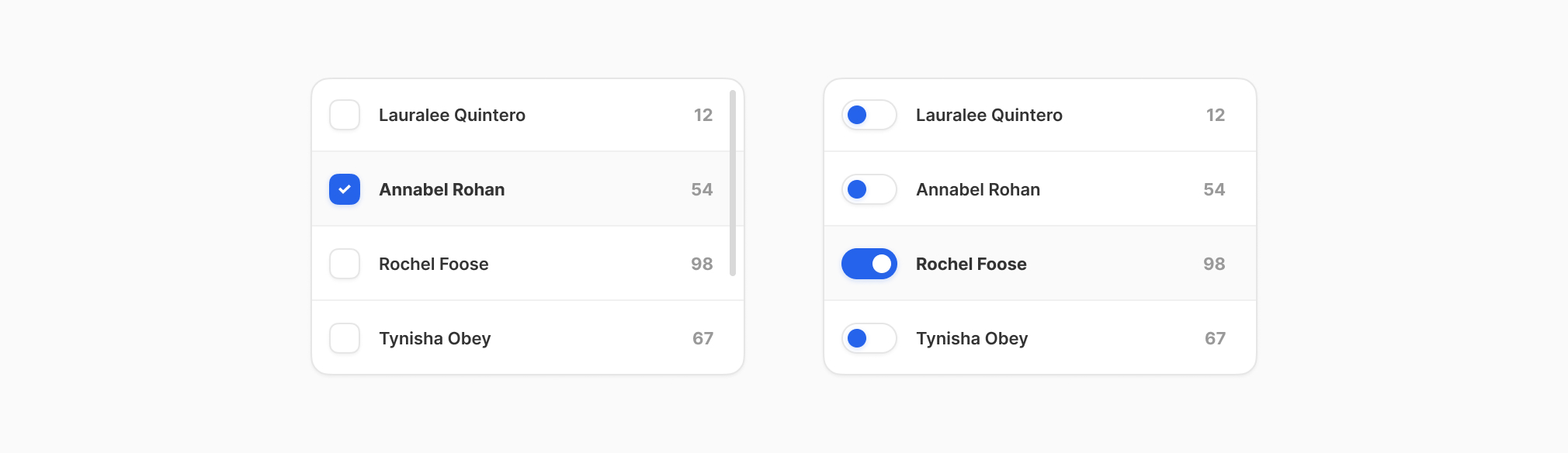 Droplist Components for Figma