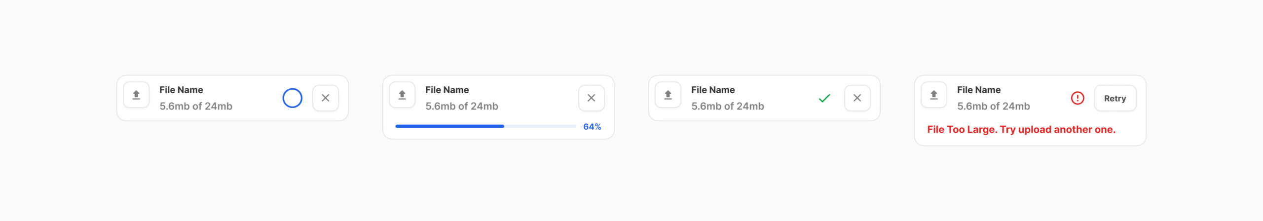 File Upload Components for Figma