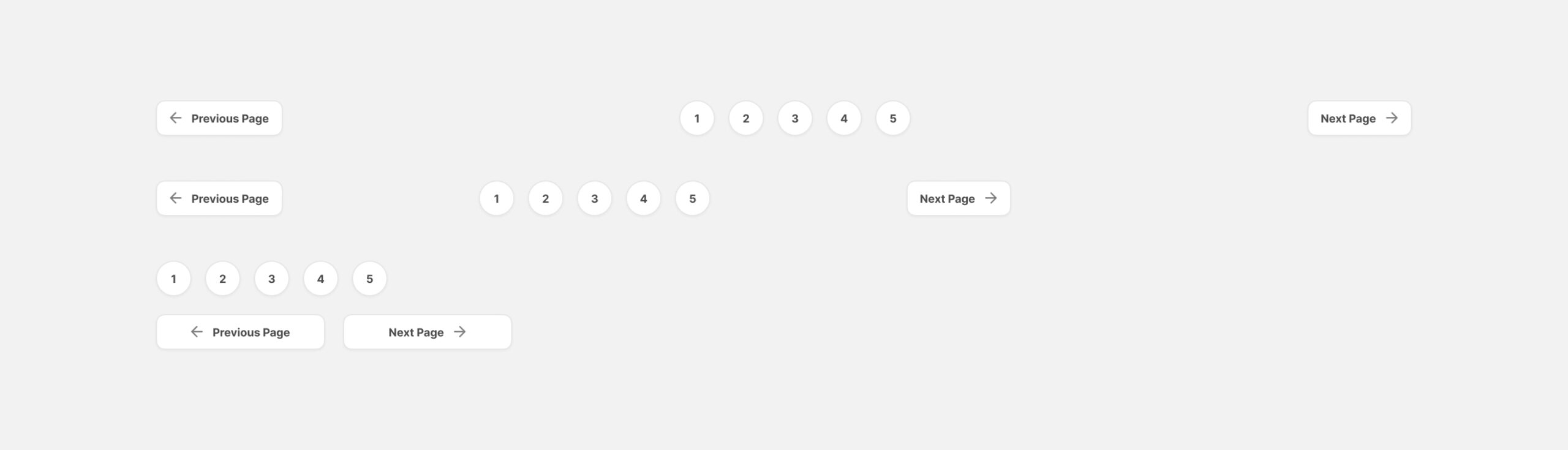 Pagination Components for Figma