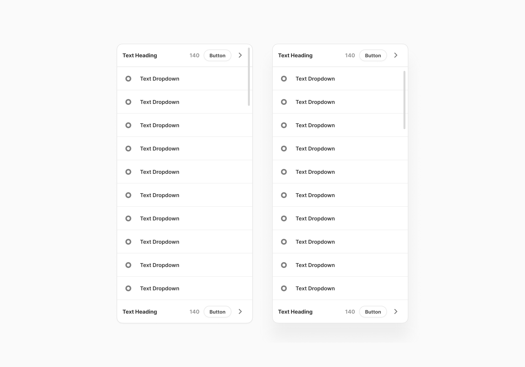 Droplist Components for Figma