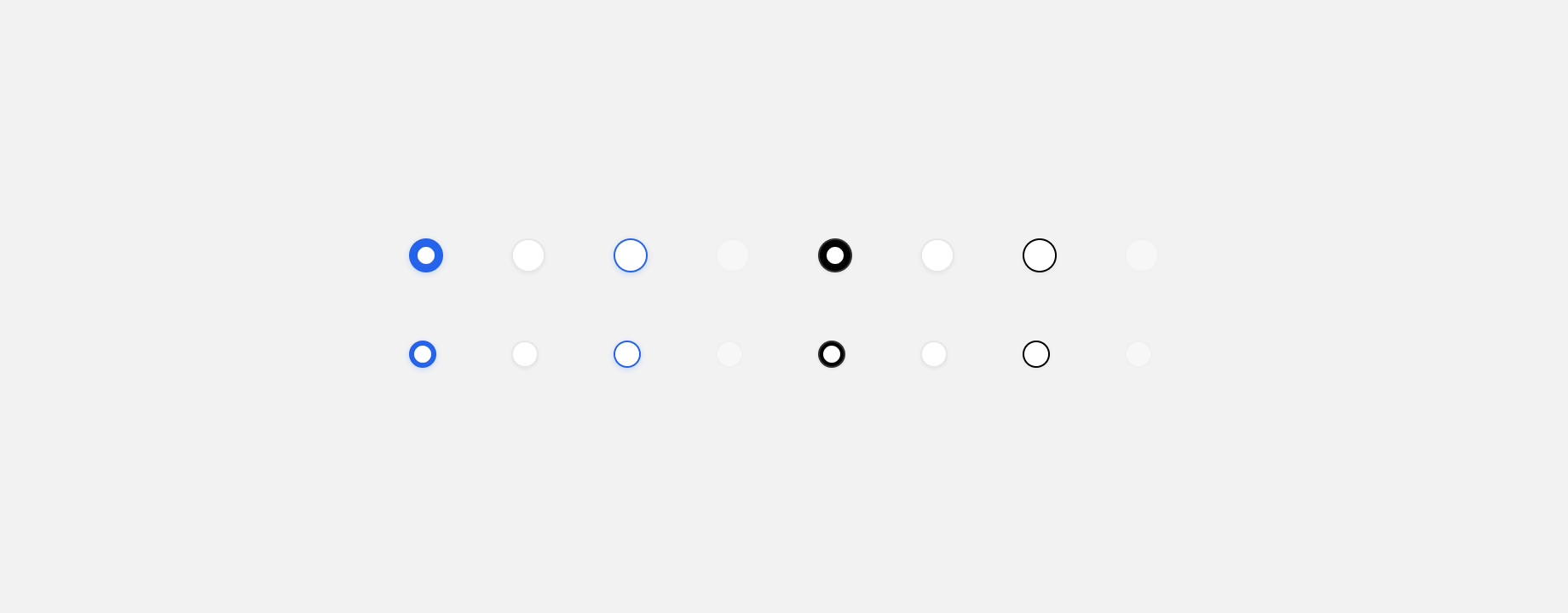 Radio Components for Figma